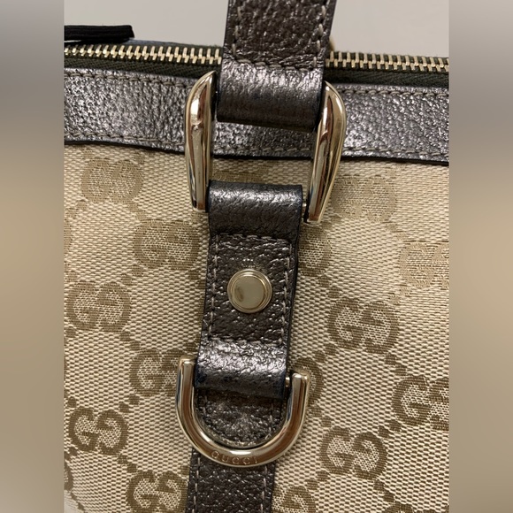 Sold🌹AUTHENTIC Gucci Canvas Abbey Tote🌹🌹 - Picture 7 of 16